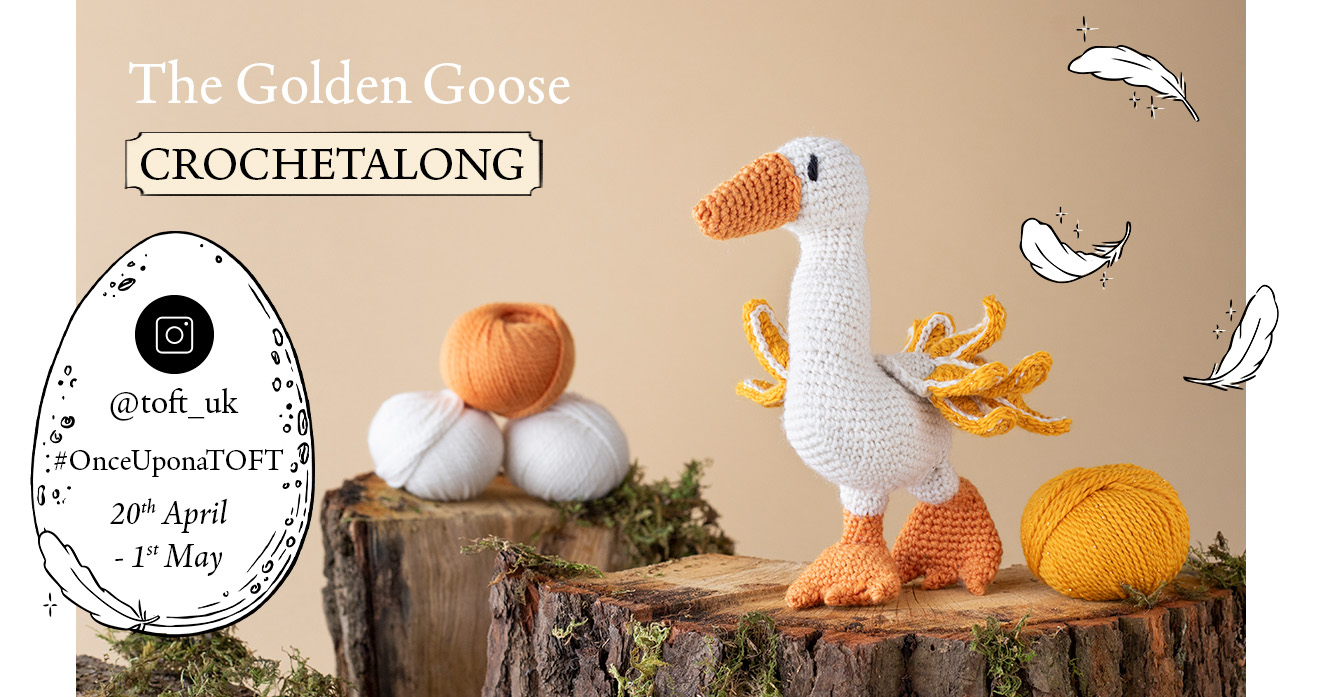 The Golden Goose crochet along TOFT 2026